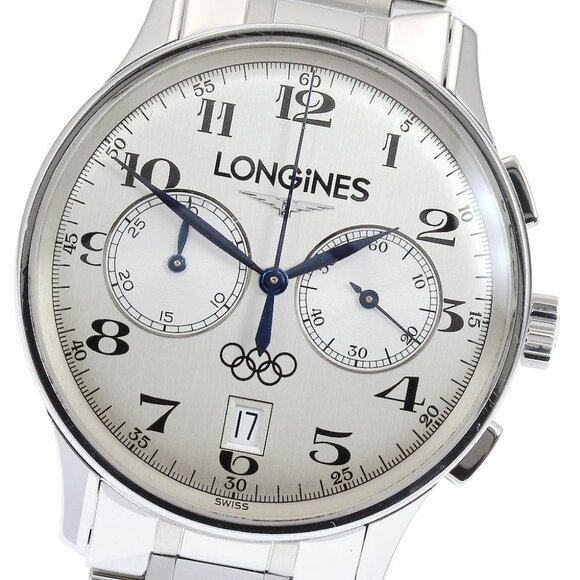 Longines Other - LONGINES Olympic collection L2.650.4 Date Chronograph AT Men's Watch_891123